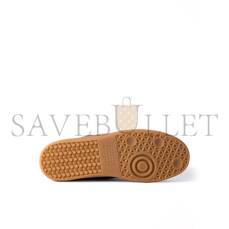 MAISON MARGIELA REPLICA LEATHER AND SUEDE SNEAKERS S57WS0236P1895